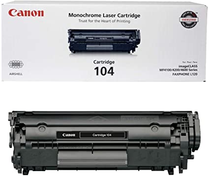 Inks N Stuff Canon 104 0263B001AA Compatible Black Toner Cartridge