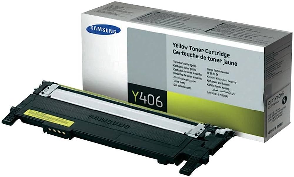 Samsung CLT-Y406S Yellow Toner Cartridge