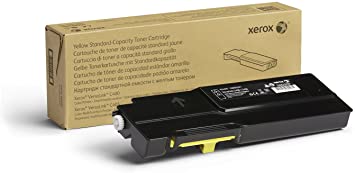 Genuine Xerox Standard Capacity Yellow Print Cartidge for C400/C405, 2,500 pages