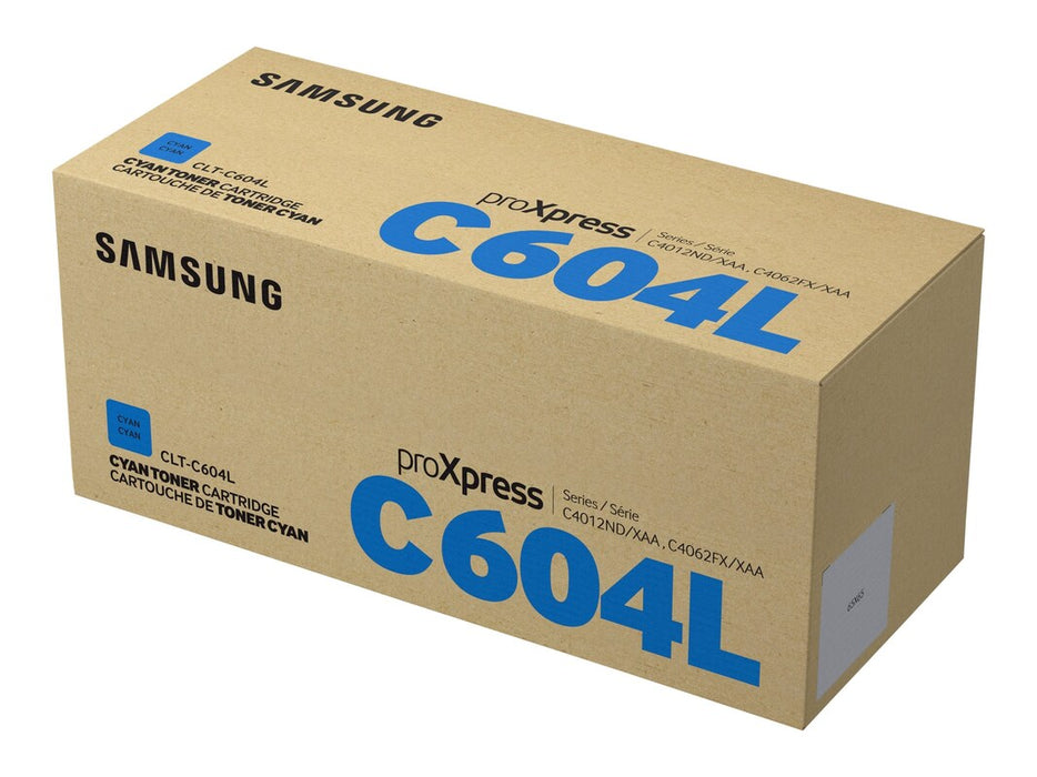 HP Samsung CLT-C604L Cyan Toner Cartridge (SU081A)