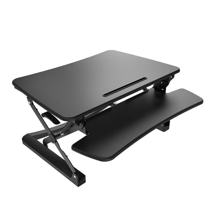 Standing Height Adjustable Desk with Ergo Riser for Monitor