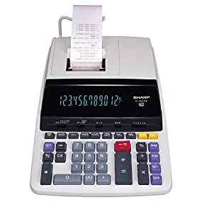 Sharp EL2630PIII 12-Digit Heavy-Duty Printing Calculator