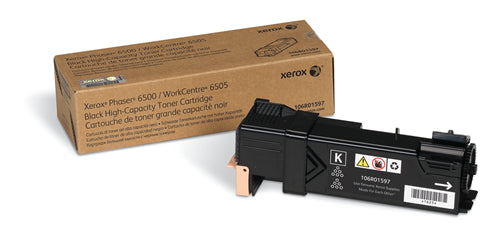 Xerox 106R01597 Black Toner Cartridge, High-Yield
