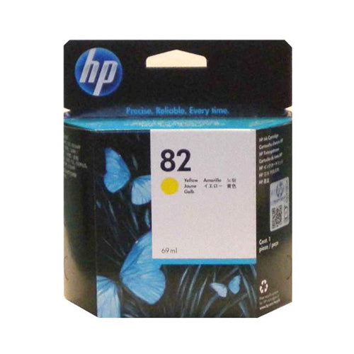 C4913A HP #82 YELLOW (69 ML) INK CARTRIDGE FOR DESIGNJET 500
