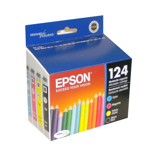 T124520S EPSON DURABRITE ULTRA INK COLOR MULTIPACK, STYLUS