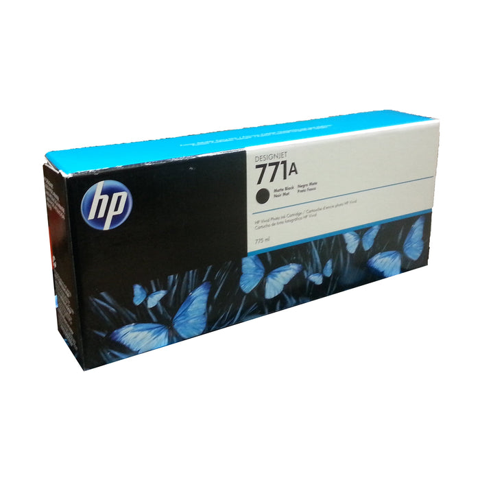 B6Y15A HP #771A 775ML MATTE BLACK INK CARTRIDGE