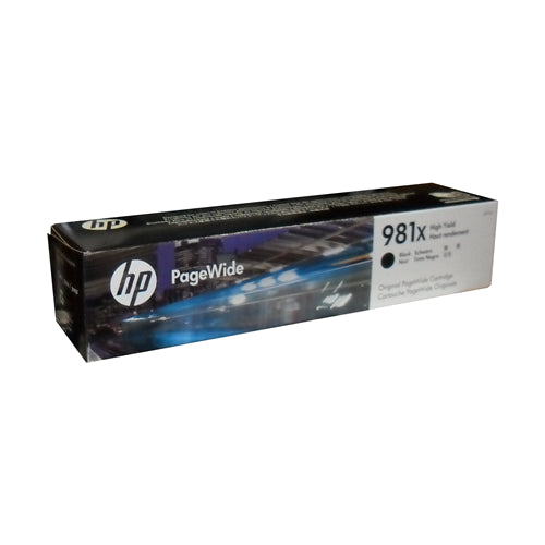 L0R12A HP #981X BLACK HIGH YIELD PAGEWIDE FOR 556DN/586DN