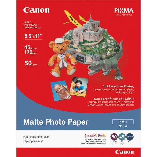 MP-101 8.5" x 11" Matte Photo Paper (50 sheets/pkg) 11.99