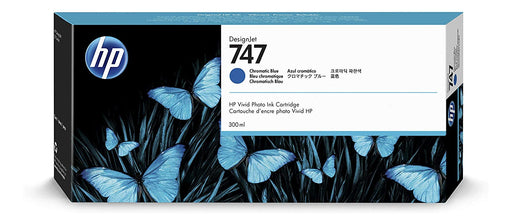 P2V85A HP #747 300 ml Chrmtc Blue Ink Crtrg