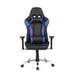 Ergonomic Racing Gaming Chair, Black and Blue