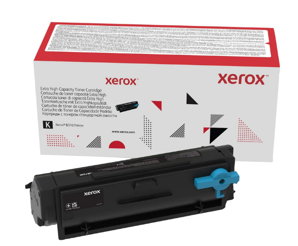 XEROX CAPACITY TONER CARTRIDGE B310 PRNTR GENUINE XEROX BLK EXTRA HIGH