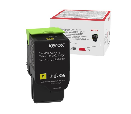 Xerox Original Toner Cartridge - Single Pack - Yellow - Laser - Standard Yield - 2000 Pages - 1 / Pack