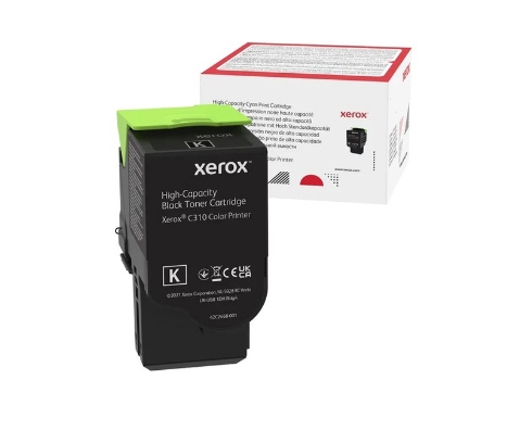 Xerox Original Toner Cartridge - Single Pack - Black - Laser - High Yield - 8000 Pages - 1 / Pack